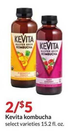 Hy-Vee Kevita kombucha offer