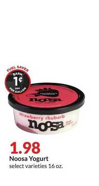 Hy-Vee Noosa yogurt offer