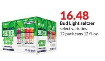 Hy-Vee Bud light seltzer offer