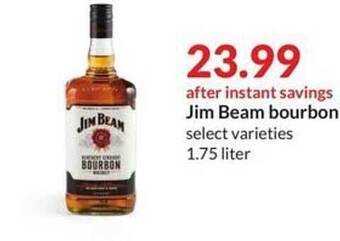 Hy-Vee Jim beam bourbon offer
