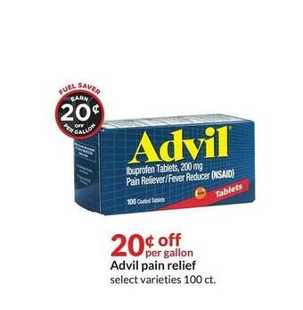 Hy-Vee Advil pain relief offer