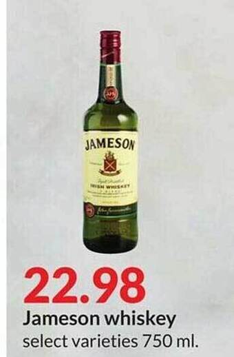 Hy-Vee Jameson whiskey offer