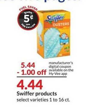 Hy-Vee Swiffer products offer