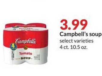 Hy-Vee Campbell's soup offer