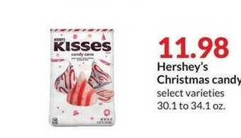 Hy-Vee Hershey's christmas candy offer