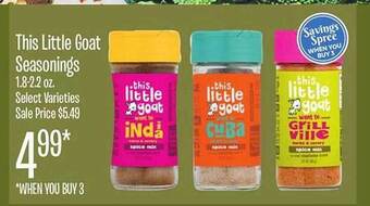 Jewel-Osco This little goat seasonings offer