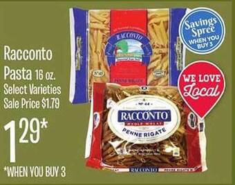 Jewel-Osco Racconto pasta offer