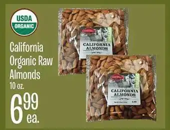 Jewel-Osco California organic raw almonds offer