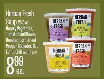 Jewel-Osco Herban fresh soup offer