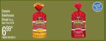 Jewel-Osco Canyon bakehouse bread offer