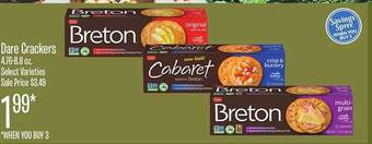 Jewel-Osco Dare crackers offer