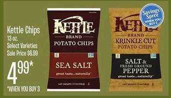 Jewel-Osco Kettle chips offer