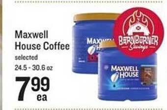 Lowes Foods Maxwell house coffee offer