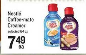 Lowes Foods Nestlé coffee-mate creamer offer