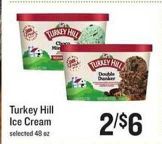 Lowes Foods Turkey hill ice cream offer