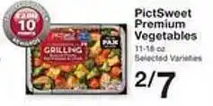 Price Chopper Pictsweet premium vegetables offer