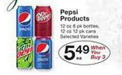 Price Chopper Pepsi products offer