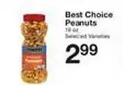 Price Chopper Best choice peanuts offer