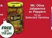 Price Chopper Mt. olive jalapenos or peppers offer