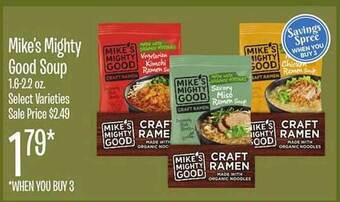 Jewel-Osco Mike's mighty good soup offer