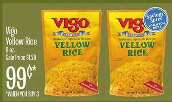 Jewel-Osco Vigo yellow rice offer