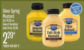 Jewel-Osco Silver spring mustard offer