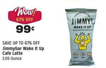 Grocery Outlet Jimmybar wake it up cafe latte offer