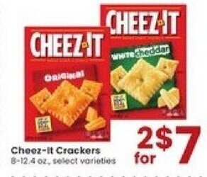 Albertsons Cheez-It Crackers offer