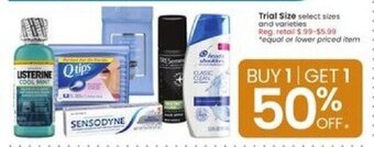 Albertsons Trial Size offer