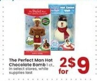 Albertsons The Perfect Man Hot Chocolate Bomb 1 ct. offer