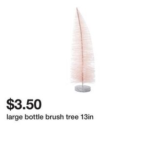 Five Below Large bottle brush tree 13in offer