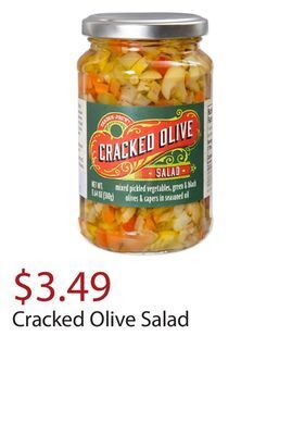 Trader Joe's Cracked olive salad offer