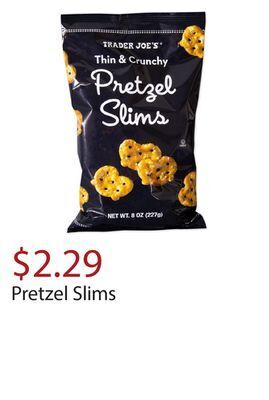 Trader Joe's Pretzel slims offer