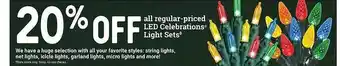 Ace Hardware Led celebrations light sets offer