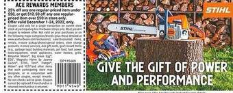 Ace Hardware Stihl offer