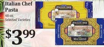 Rosauers Italian chef pasta offer