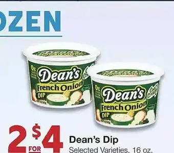 Market Street Dean's dip offer