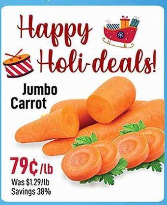 Seafood City Jumbo carrot offer