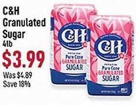 Seafood City C&h granulated sugar offer