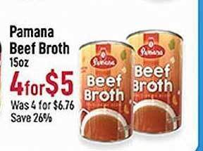 Seafood City Pamana beef broth offer