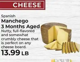 Sunset Foods Spanish manchego 3 months aged offer