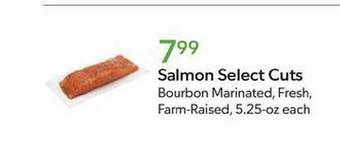Publix Salmon select cuts offer