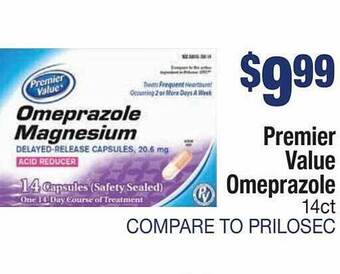 Kinney Drugs Premier value omeprazole offer