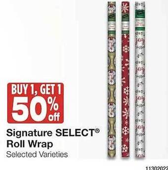 Market Street Signature select roll wrap offer