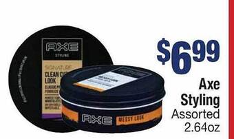Kinney Drugs Axe styling offer