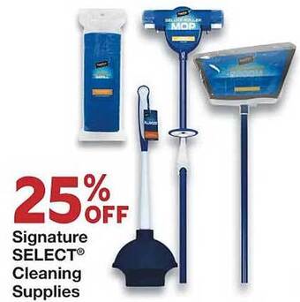Market Street Signature select cleaning supplies offer