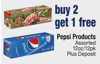 Kinney Drugs Pepsi products offer