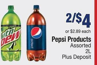 Kinney Drugs Pepsi products offer