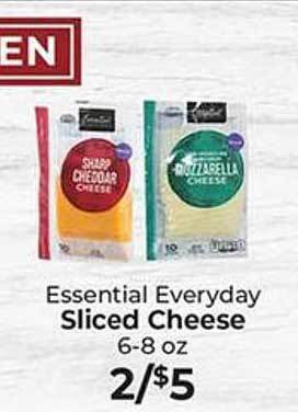 Sunset Foods Essential everyday sliced cheese offer