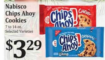Rosauers Nabisco chips ahoy cookies offer